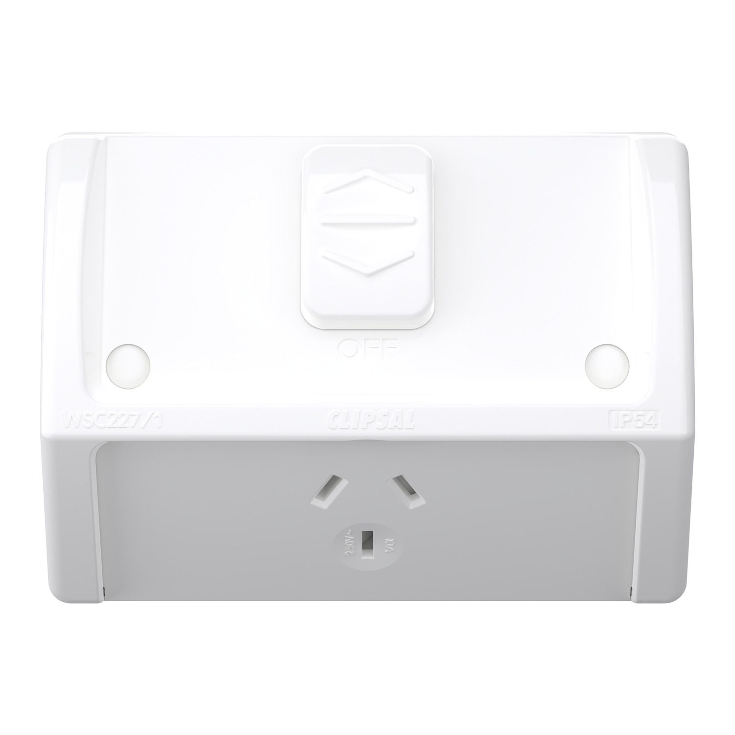 Picture of Socket, Weathershield, Single, 10A, 250VAC, IP54