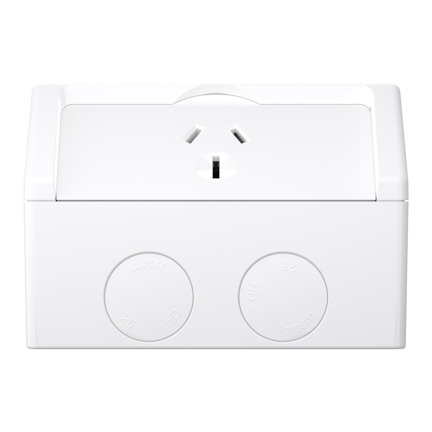 Picture of Socket, Weathershield, Single, 15A, 250VAC, IP54