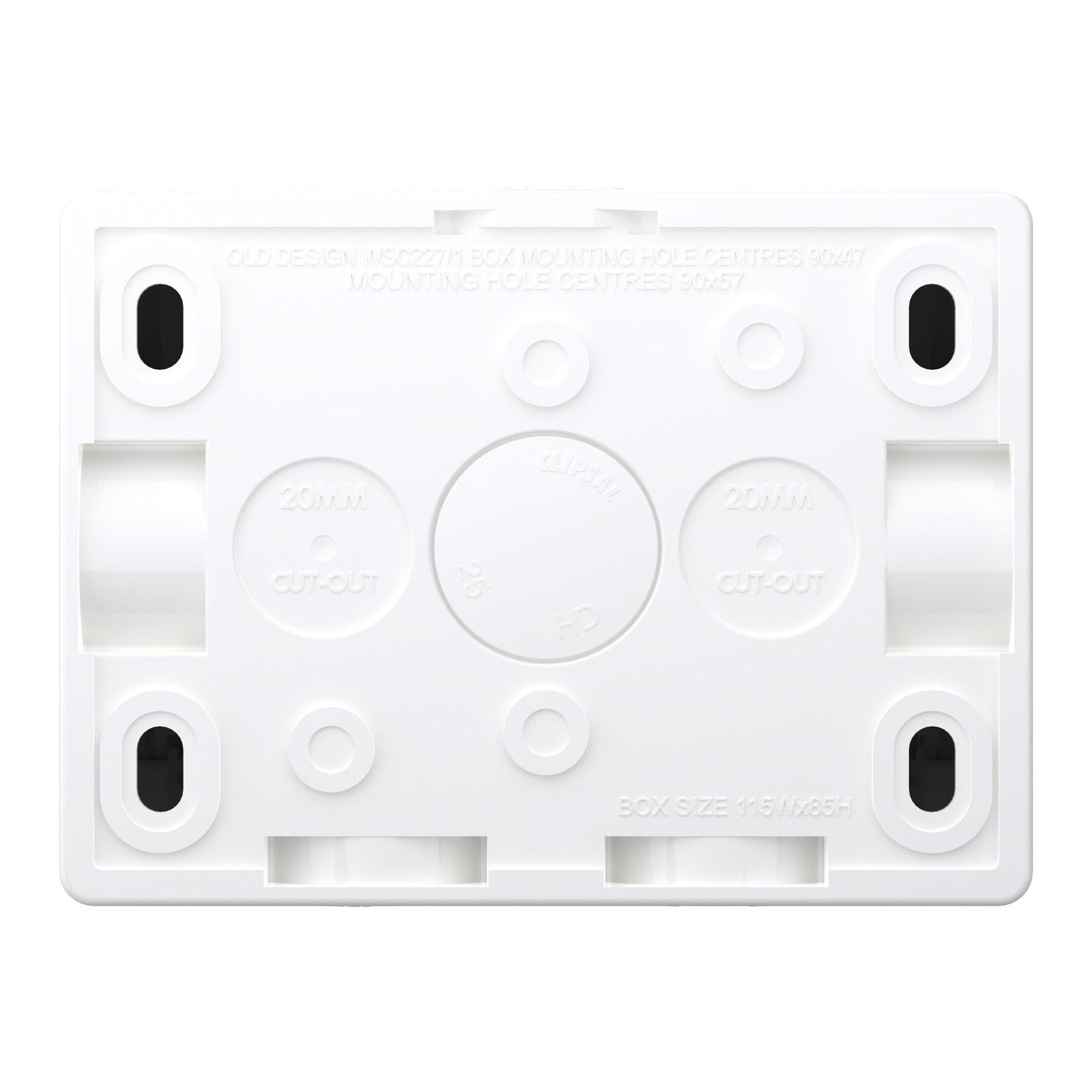 Picture of Socket, Weathershield, Twin, 10A, 250VAC, IP54