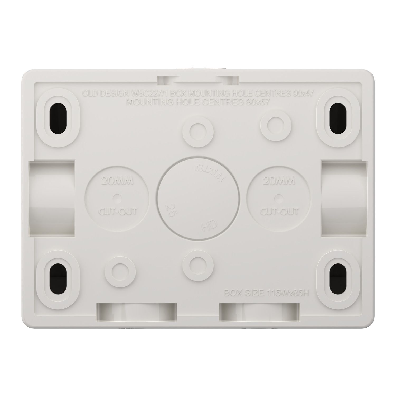 Picture of Socket, Weathershield, Twin, 15A, 250VAC, IP54
