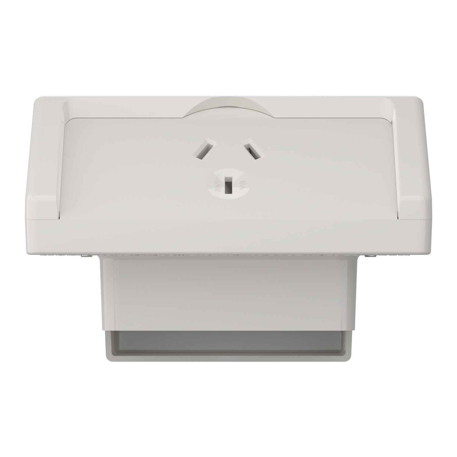 Picture of Socket, Weathershield, Flush, Single, 10A, 250VAC, IP54