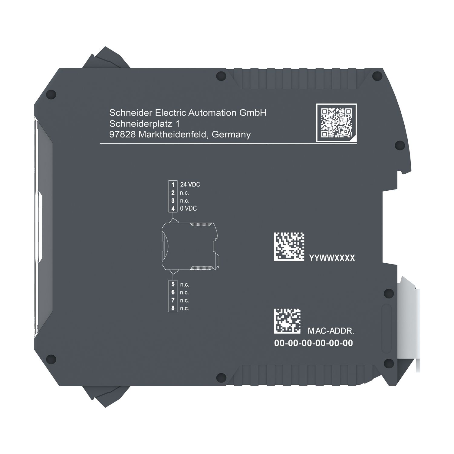 Picture of expansion module, Modicon MCM, Ethernet/IP diagnostic, screw