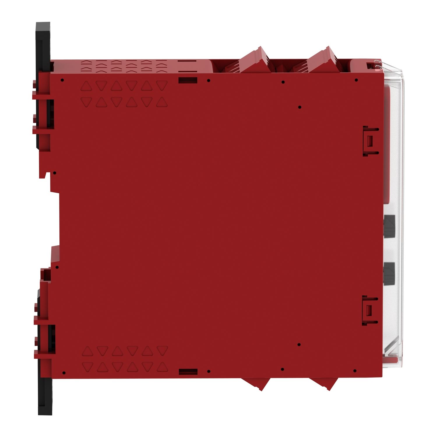 Picture of safety module, Harmony XPSU, potential free 2 NC, NO NC, 2 PNP, 48 to 240V AC or DC, screw