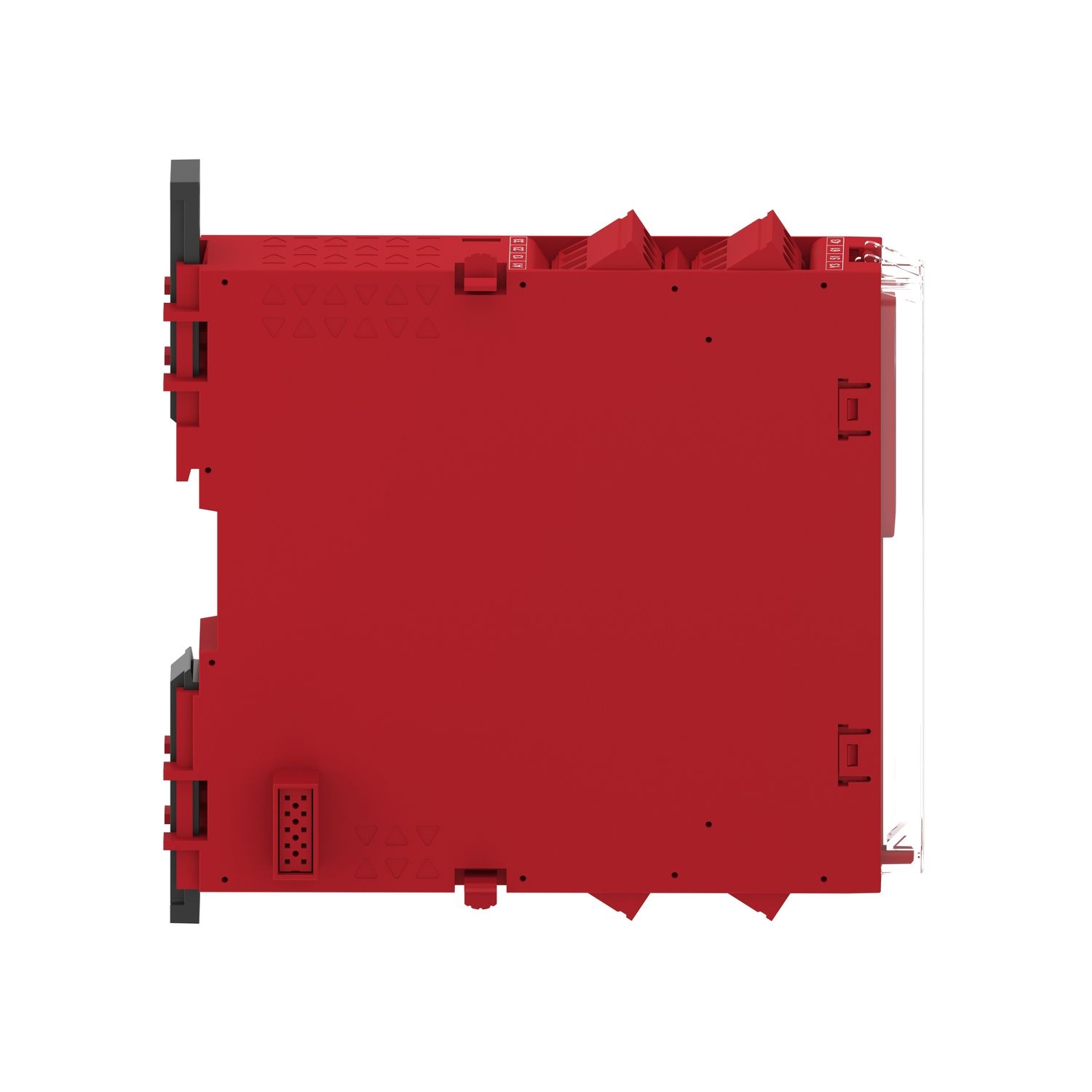 Picture of safety module, Harmony XPSU, Cat 4, expansion use with universal range, 24V AC or DC, screw