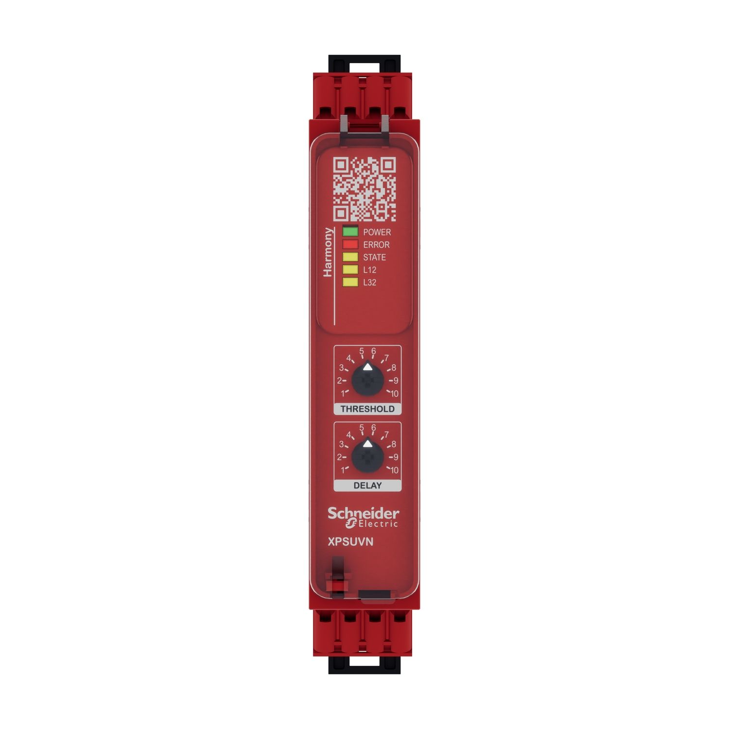 Picture of Safety module, Harmony Safety Automation, Zero speed monitoring with time delay, 48-240 V AC/DC, spring