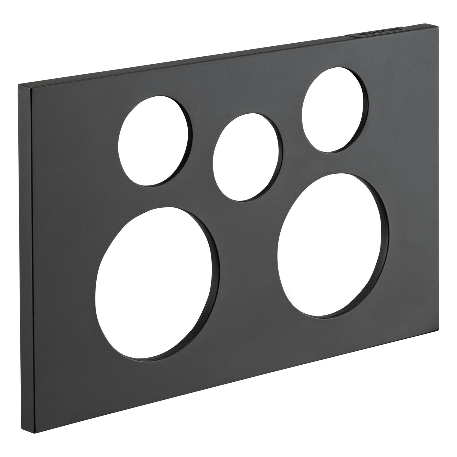 Picture of Double Power Point Cover, Saturn Zen, With Extra Switch Horizontal Mount, Clip-On