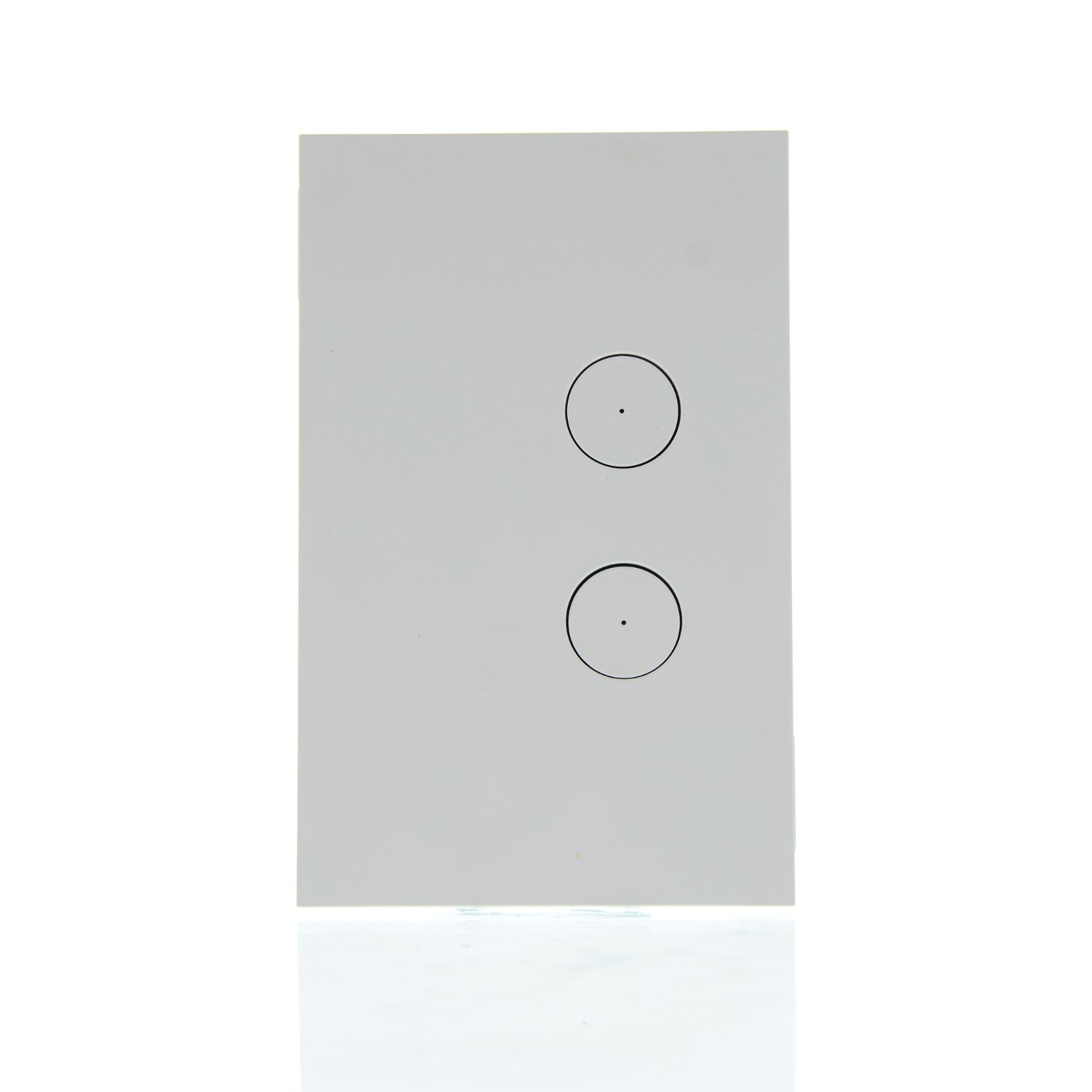 Picture of Push Button Switch, Saturn Zen, LED, 2 Gang, 250V, 16AX/20A