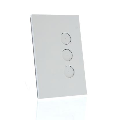 Picture of Grid and Cover, Saturn Zen, 3 Gang, Less Mechanism