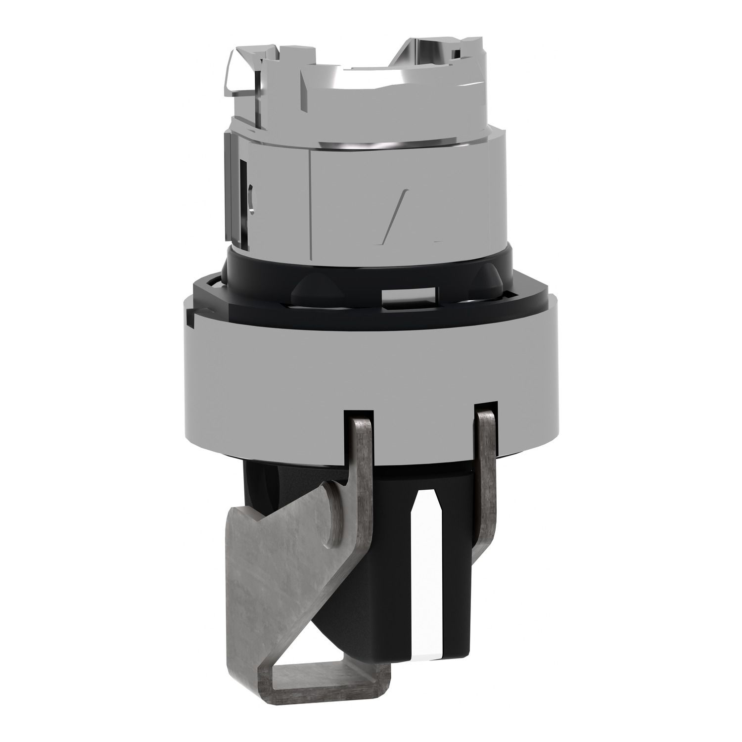 Picture of Head for selector switch, Harmony XB4, black, 22mm, 3 positions, stay put